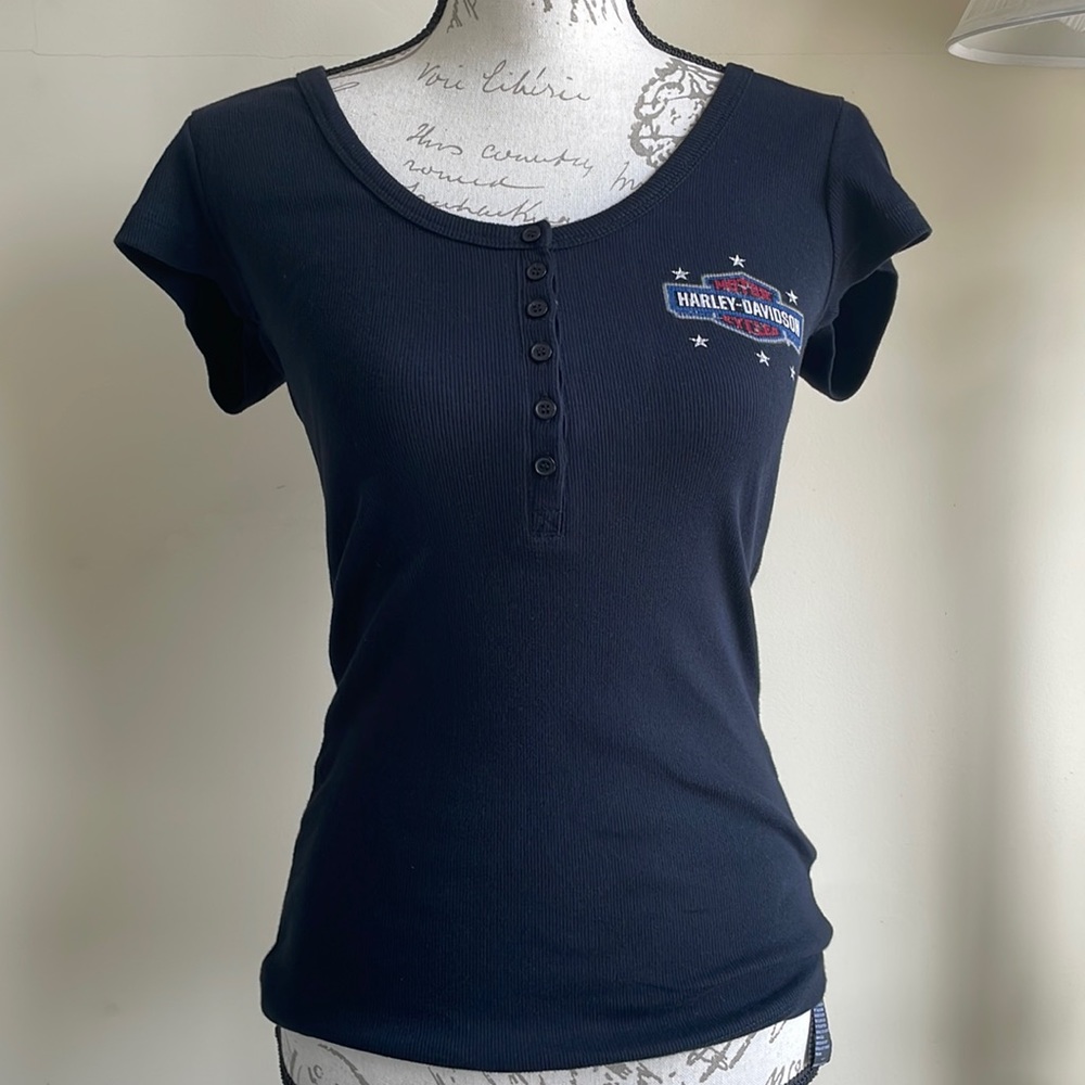 Harley Davidson T-shirt Patriotic. Size S